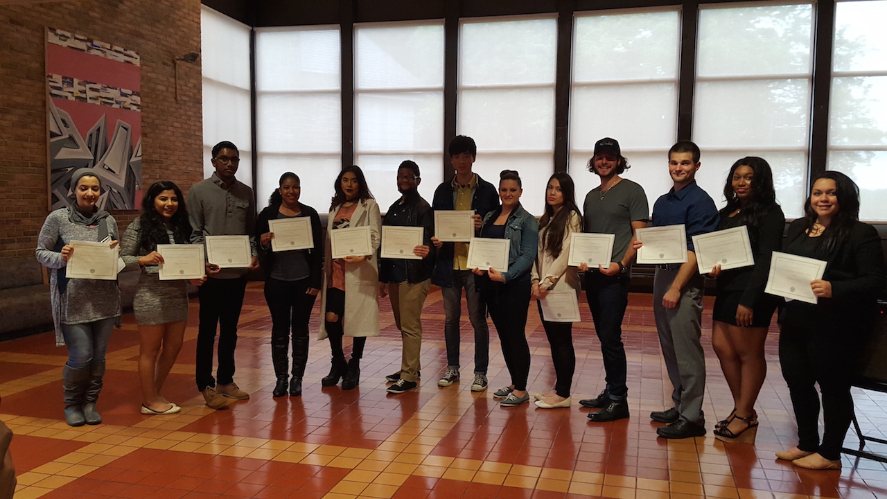2016 student awards